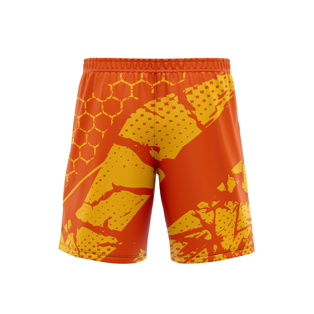 Blaze Grid Custom Soccer Shorts - Summo Sports