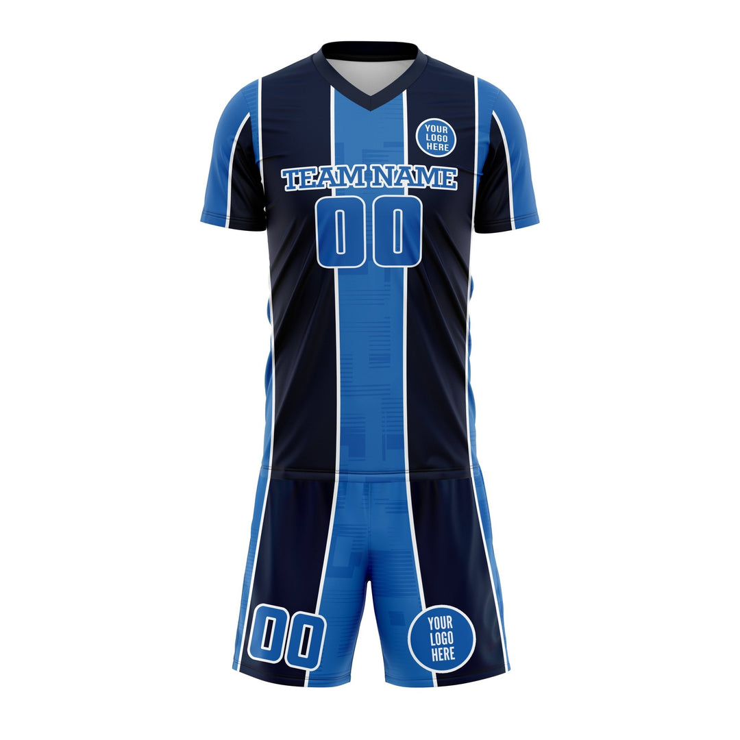 Blue Dynasty Custom Soccer Uniform - Summo Sports