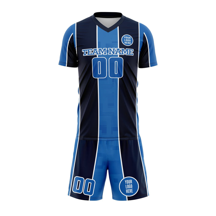 Blue Dynasty Custom Soccer Uniform - Summo Sports