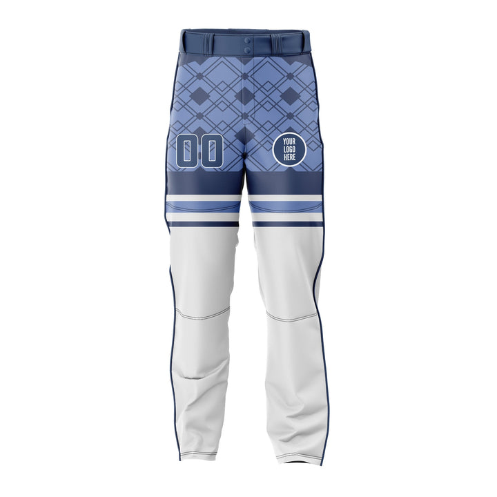 Blue Motion Custom Baseball Uniform - Summo Sports
