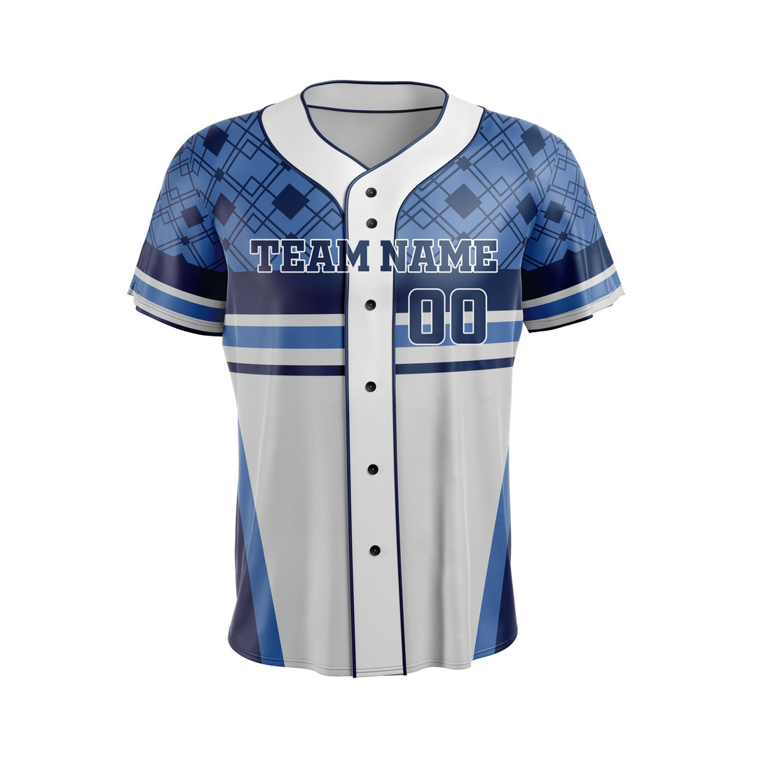 Blue Motion Custom Baseball Uniform - Summo Sports