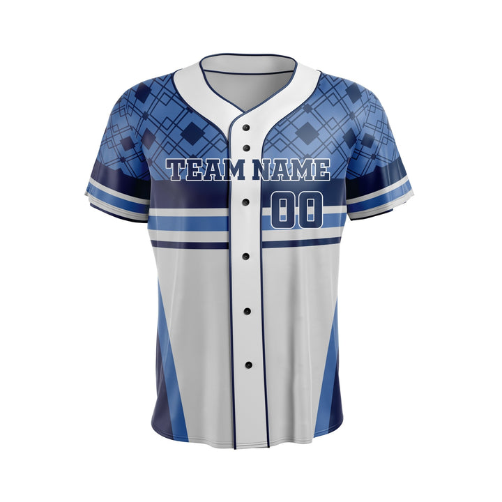 Blue Motion Custom Baseball Uniform - Summo Sports