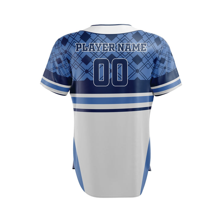 Blue Motion Custom Baseball Uniform - Summo Sports