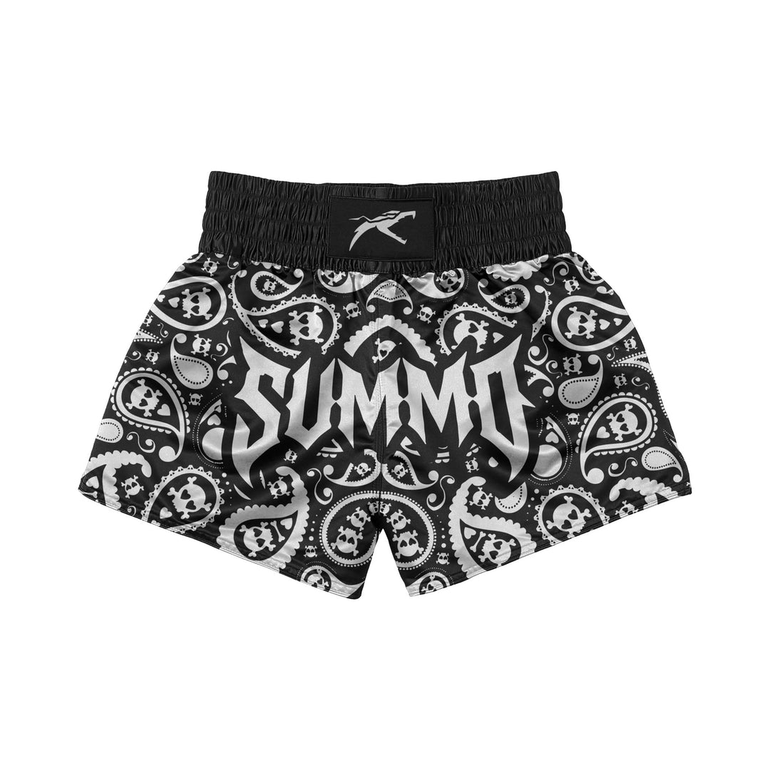 Bone Bandana Muay Thai Shorts - Summo Sports