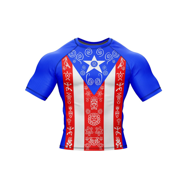 Boricua Pride Premium Rash Guard For Men/Women - Summo Sports