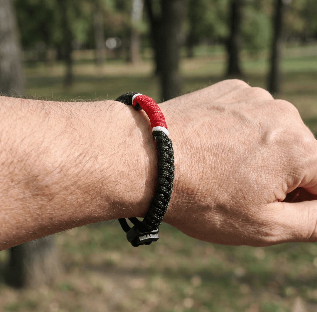 Brazilian Jiu - Jitsu Paracord Ranked Bracelet - Summo Sports