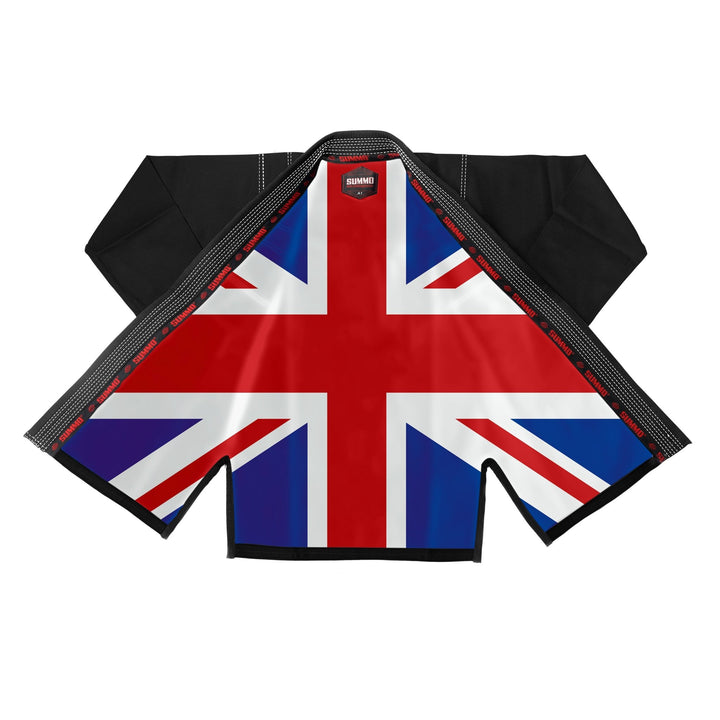 British Black Sublimation Brazilian Jiu Jitsu Gi (BJJ GI) - Summo Sports