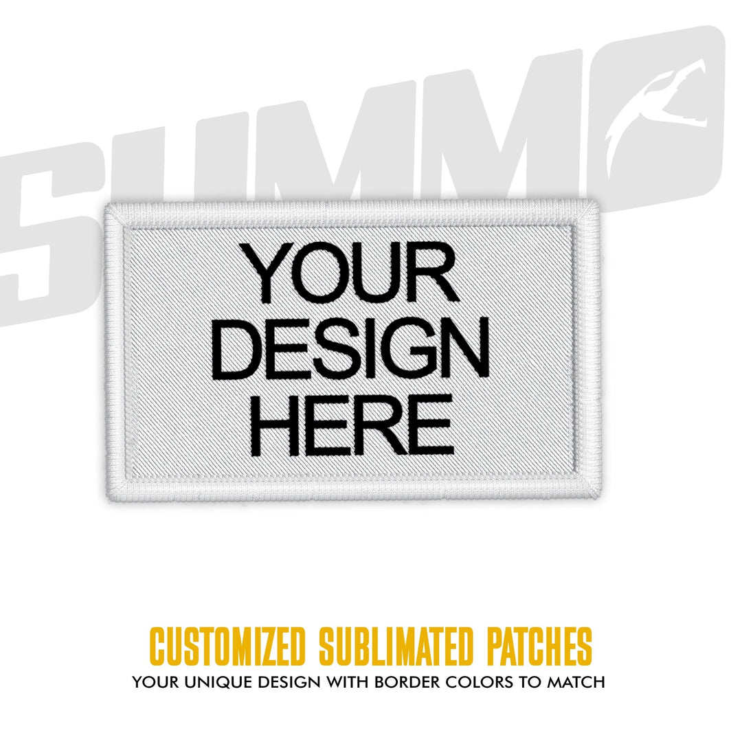 Build Your Own Custom Sublimated Patches — Rectangle - Summo Sports