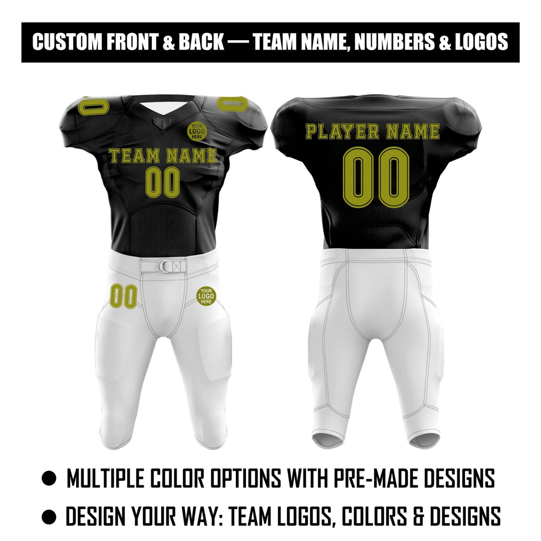 custom football gear Build Your Own Football Uniform Set