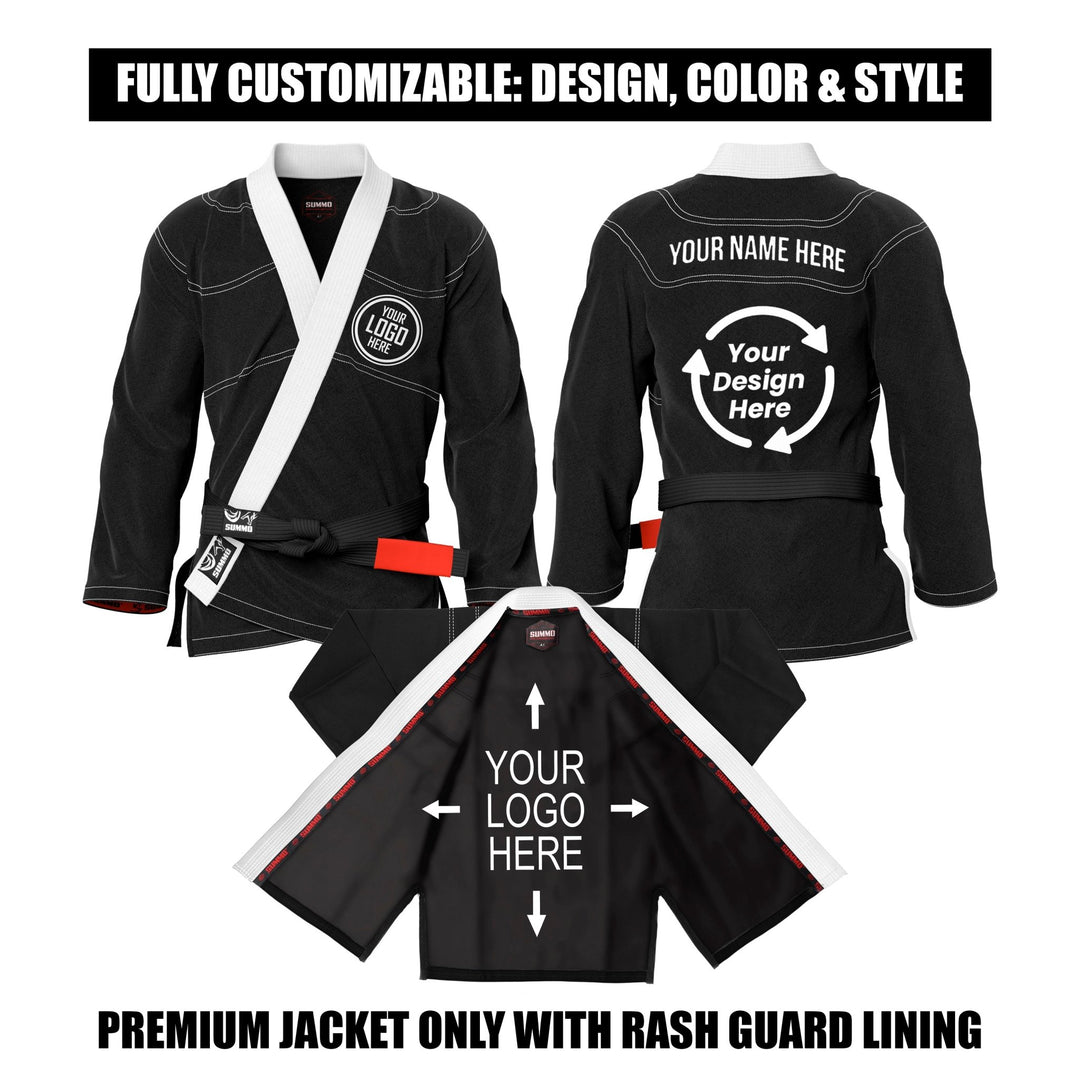 Build Your Own - Premium BJJ GI (Jacket Only) - Summo Sports