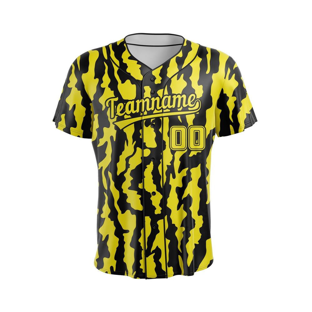 Bumblebee Blitz Custom Baseball Uniform - Summo Sports