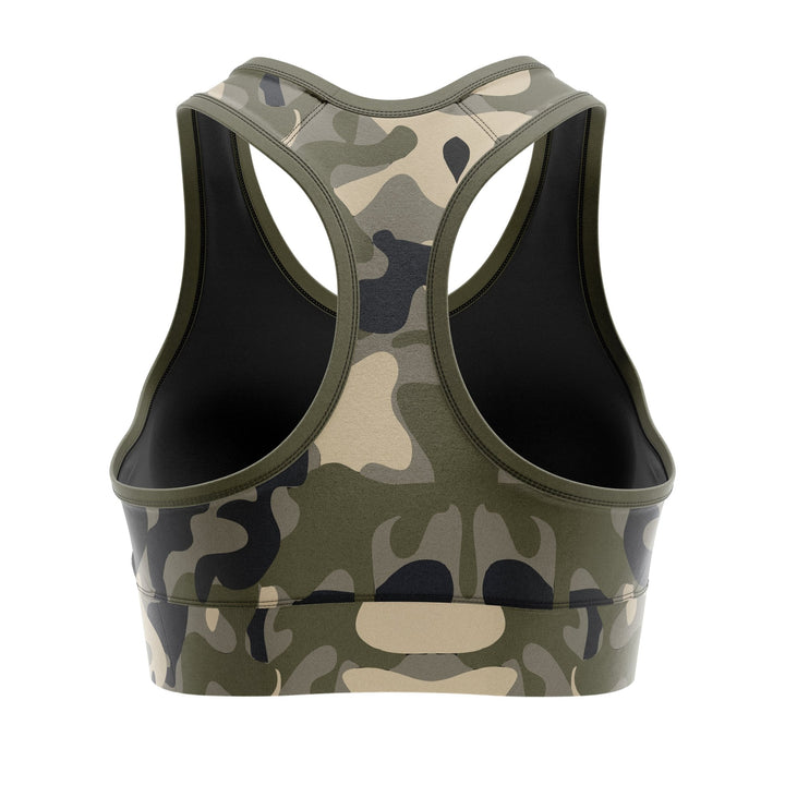 Camo Women Sports Bra - Summo Sports
