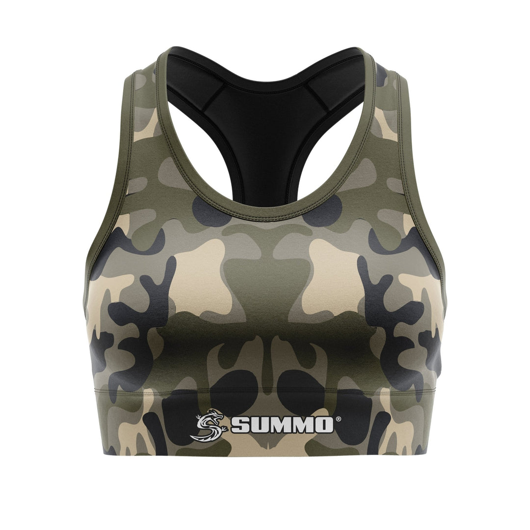 Camo Women Sports Bra - Summo Sports
