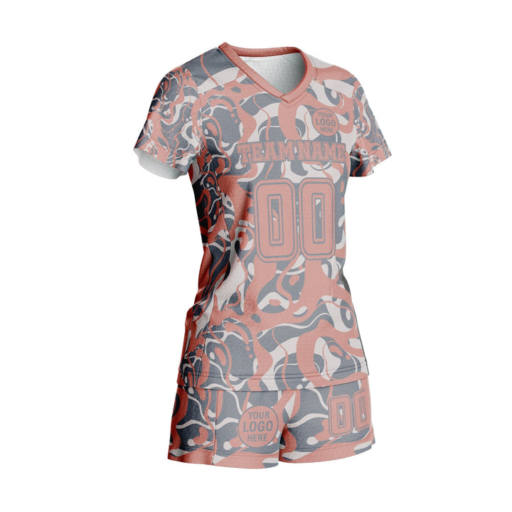 Canyon Flow Custom Volleyball Uniform - Summo Sports