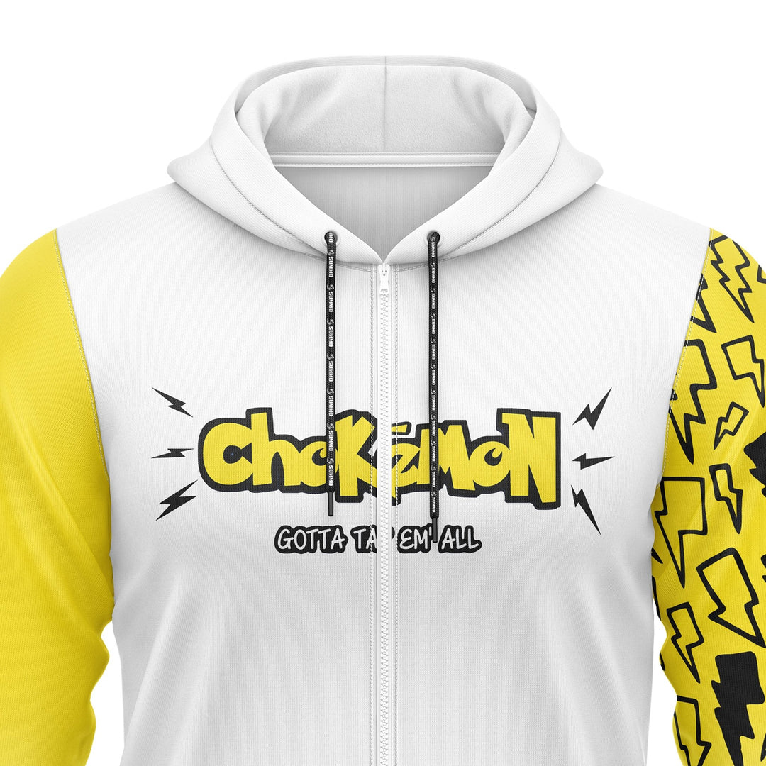 Chokemon Full - Print Zipper Hoodie For Men/Women - Summo Sports