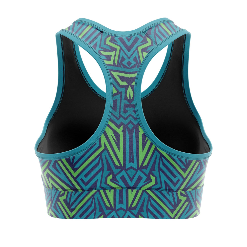 Color Maze Women Sports Bra - Summo Sports