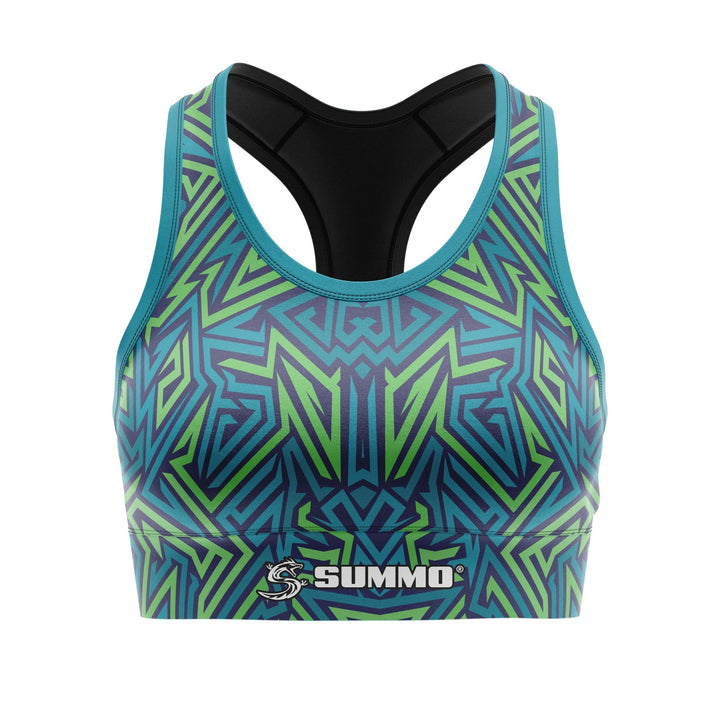 Color Maze Women Sports Bra - Summo Sports