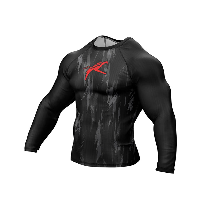Crimson Apex Premium Bjj Rash Guard For Men/Women - Summo Sports