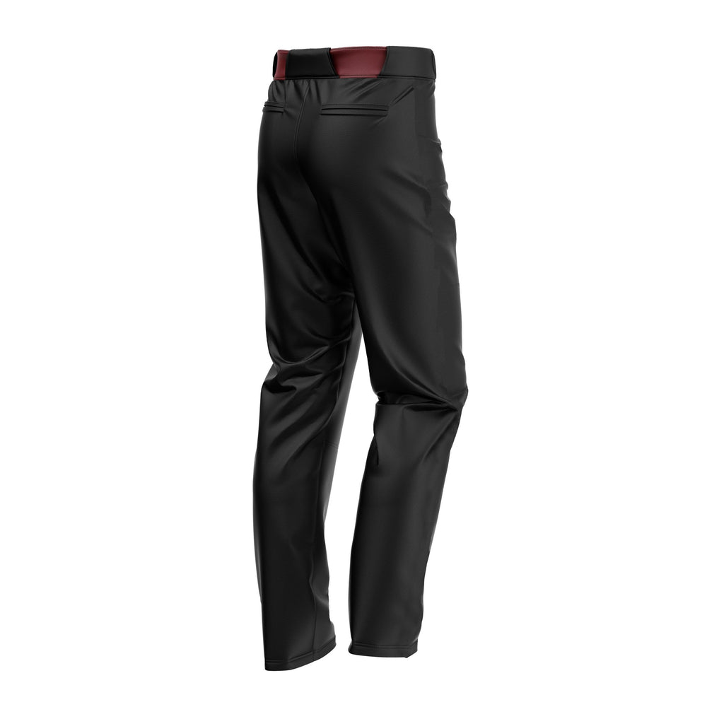 Crimson Blockade Custom Baseball Pants - Summo Sports