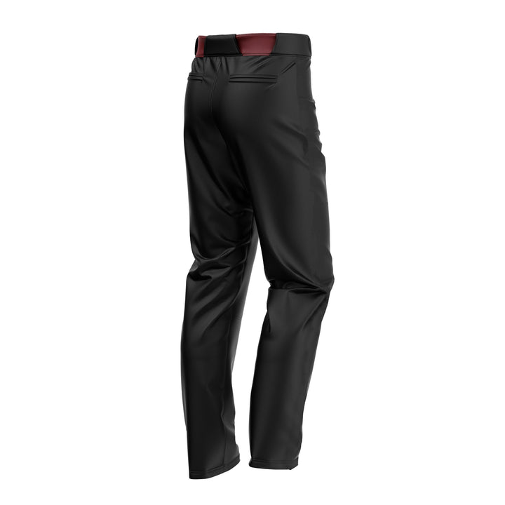 Crimson Blockade Custom Baseball Pants - Summo Sports