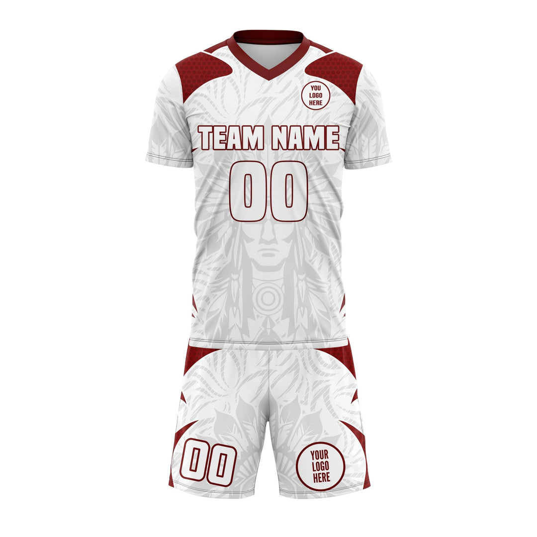 Crimson Chief Custom Soccer Uniform - Summo Sports