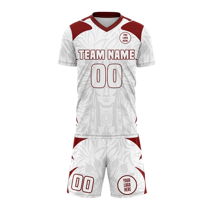 Crimson Chief Custom Soccer Uniform - Summo Sports