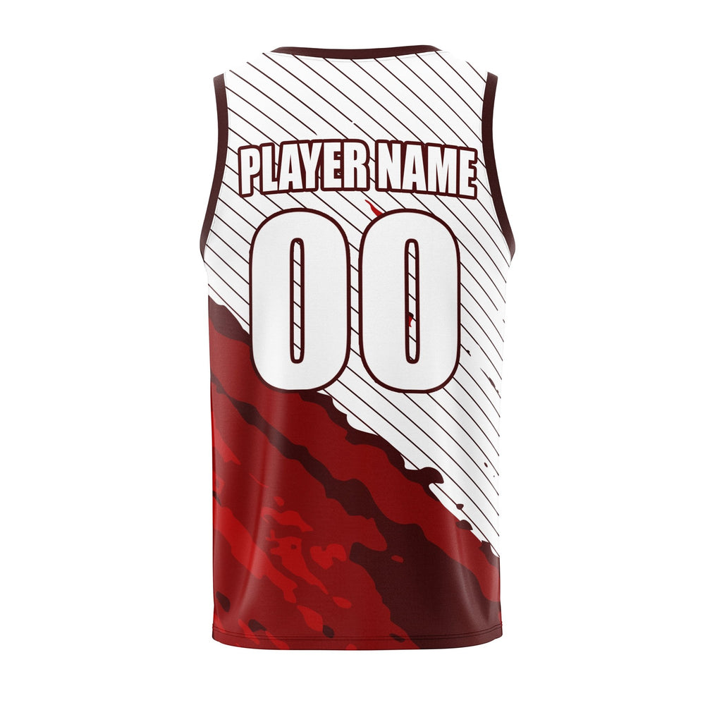 Crimson Drive Custom Basketball Jersey - Summo Sports