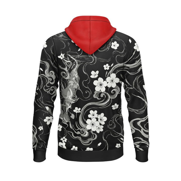 Crimson Oni Full - Print Hoodie For Men/Women - Summo Sports