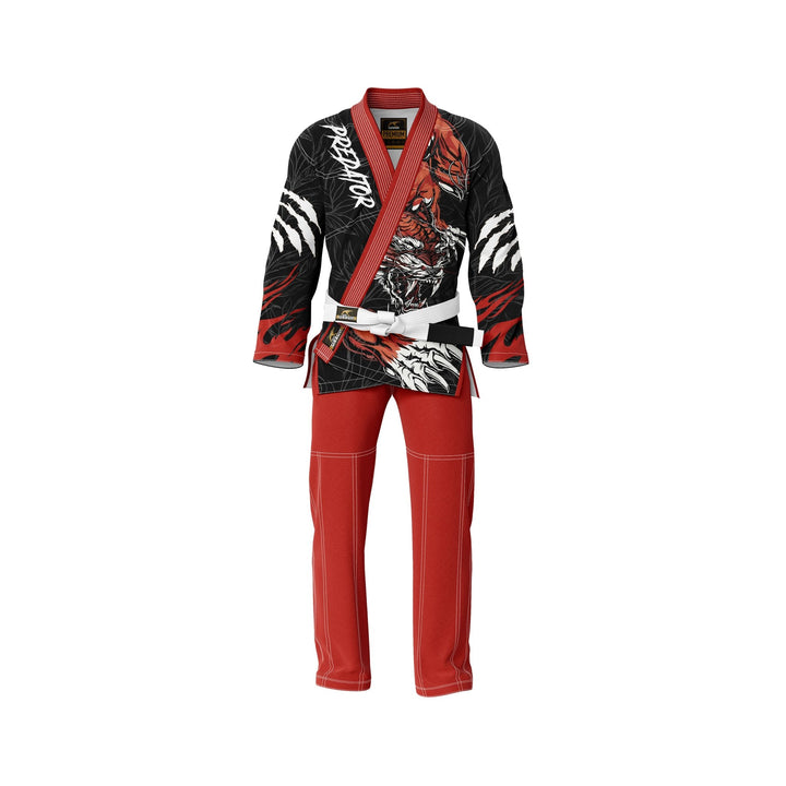 Crimson Predator All Over Printed BJJ Gi - Summo Sports