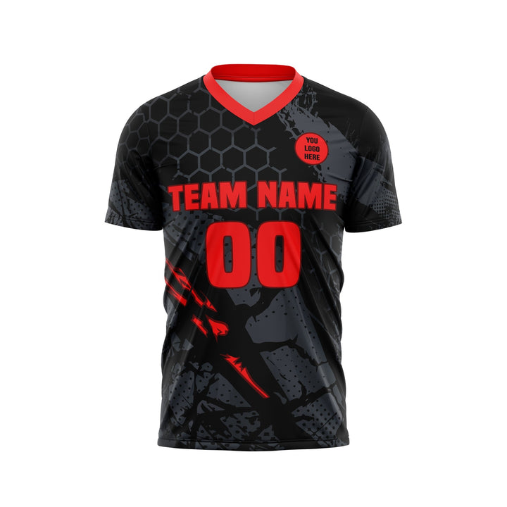 Crimson Strike Custom Soccer Jersey - Summo Sports