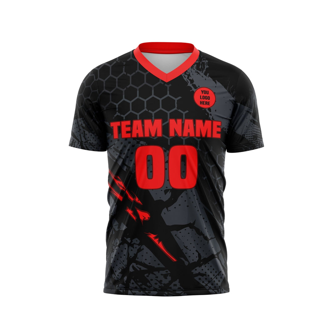 Crimson Strike Custom Soccer Uniform - Summo Sports