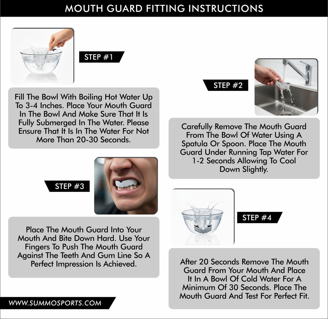Custom Fit Clear Combat Mouth Guard - Summo Sports