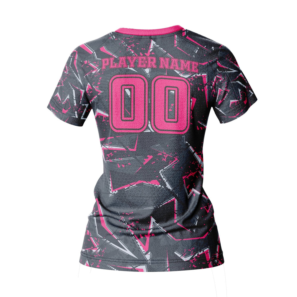 Cyber Magenta Custom Volleyball Jersey - Summo Sports