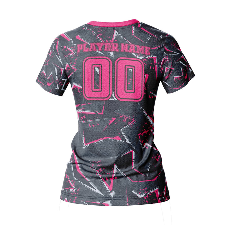Cyber Magenta Custom Volleyball Jersey - Summo Sports