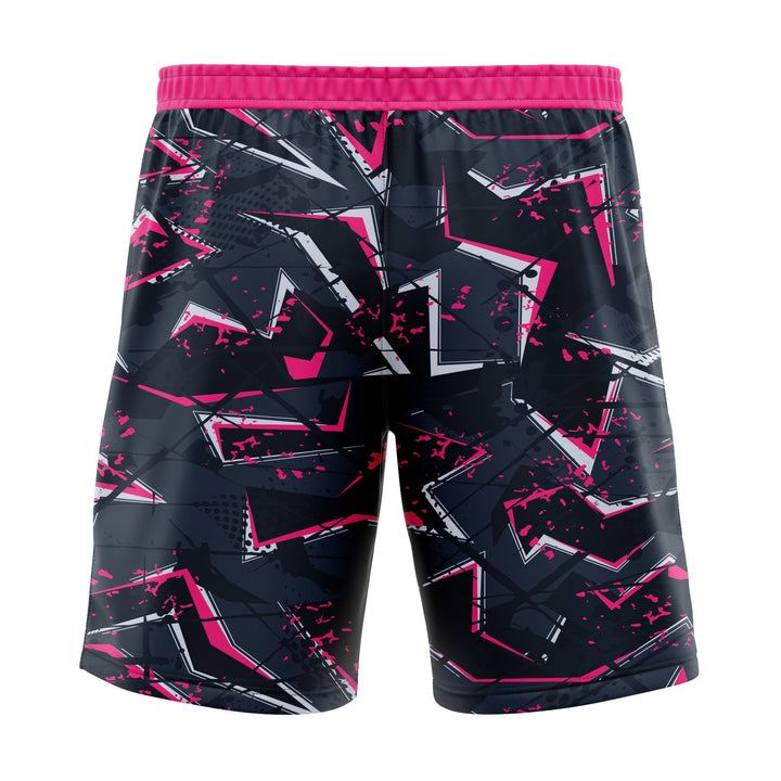 Cyber Magenta Custom Volleyball Shorts - Summo Sports