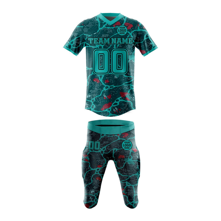 Cyber Moss American Football Uniform - Summo Sports