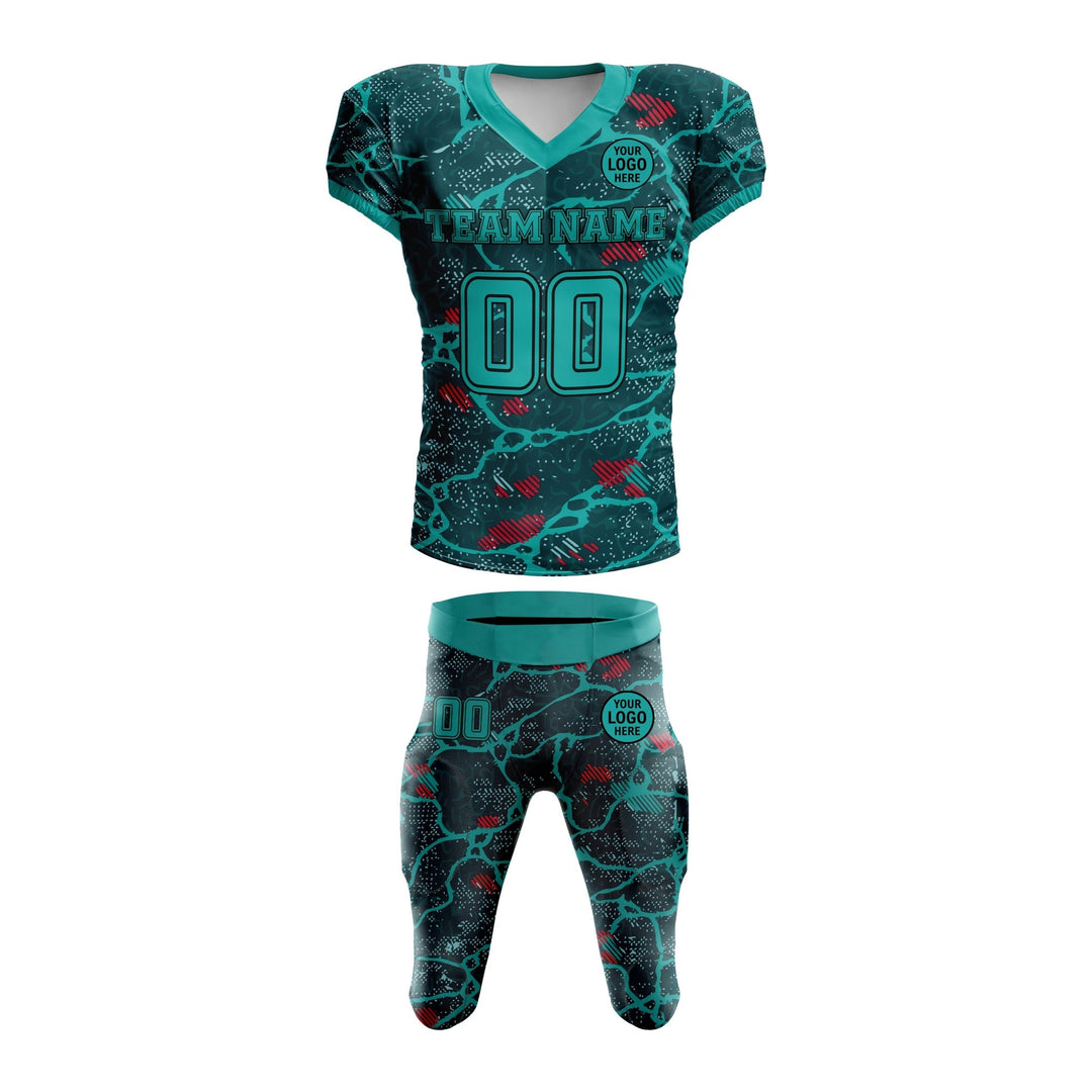 Cyber Moss American Football Uniform - Summo Sports