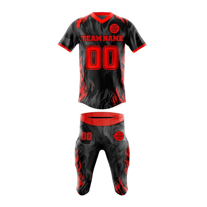 Darkfire Rush American Football Uniform - Summo Sports