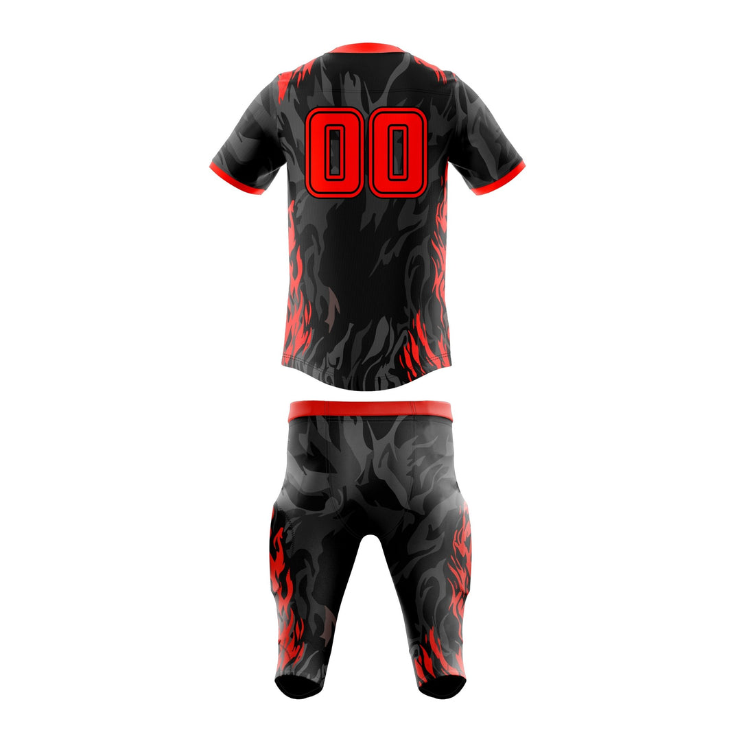 Darkfire Rush American Football Uniform - Summo Sports
