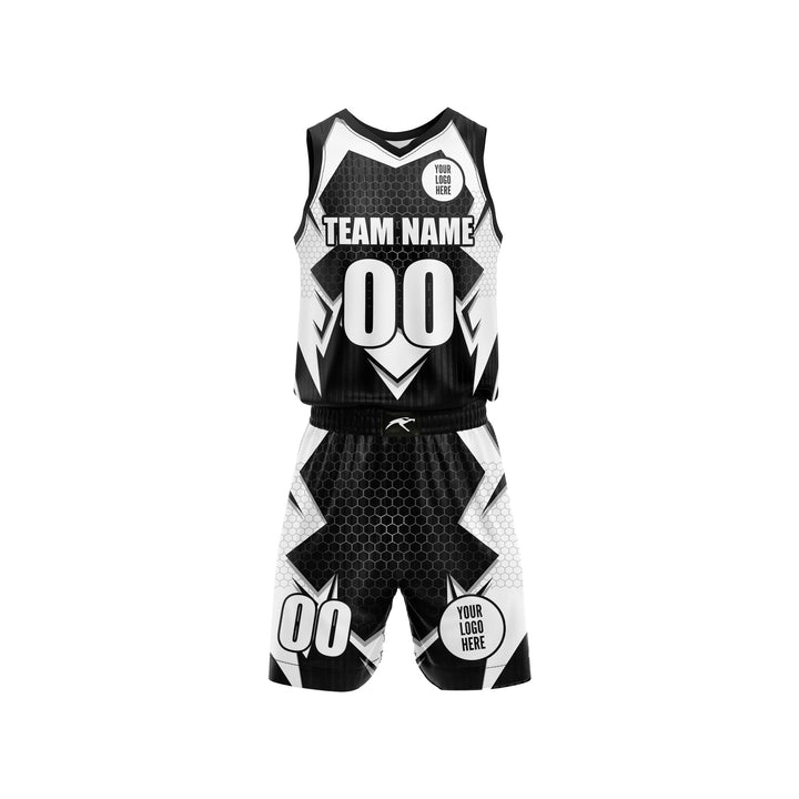 Darkline Abyss Custom Basketball Uniform - Summo Sports