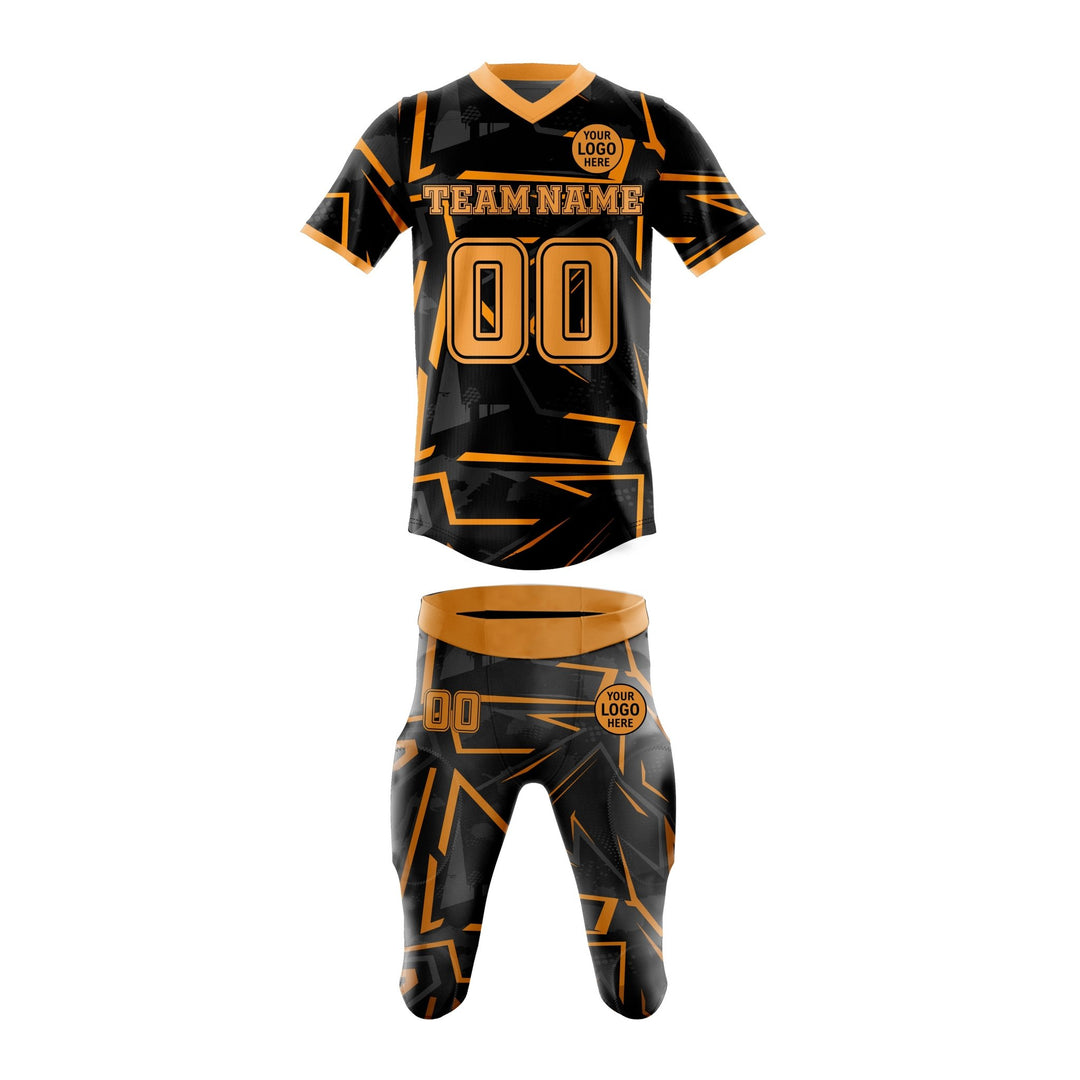 Darkwire Amber American Football Uniform - Summo Sports