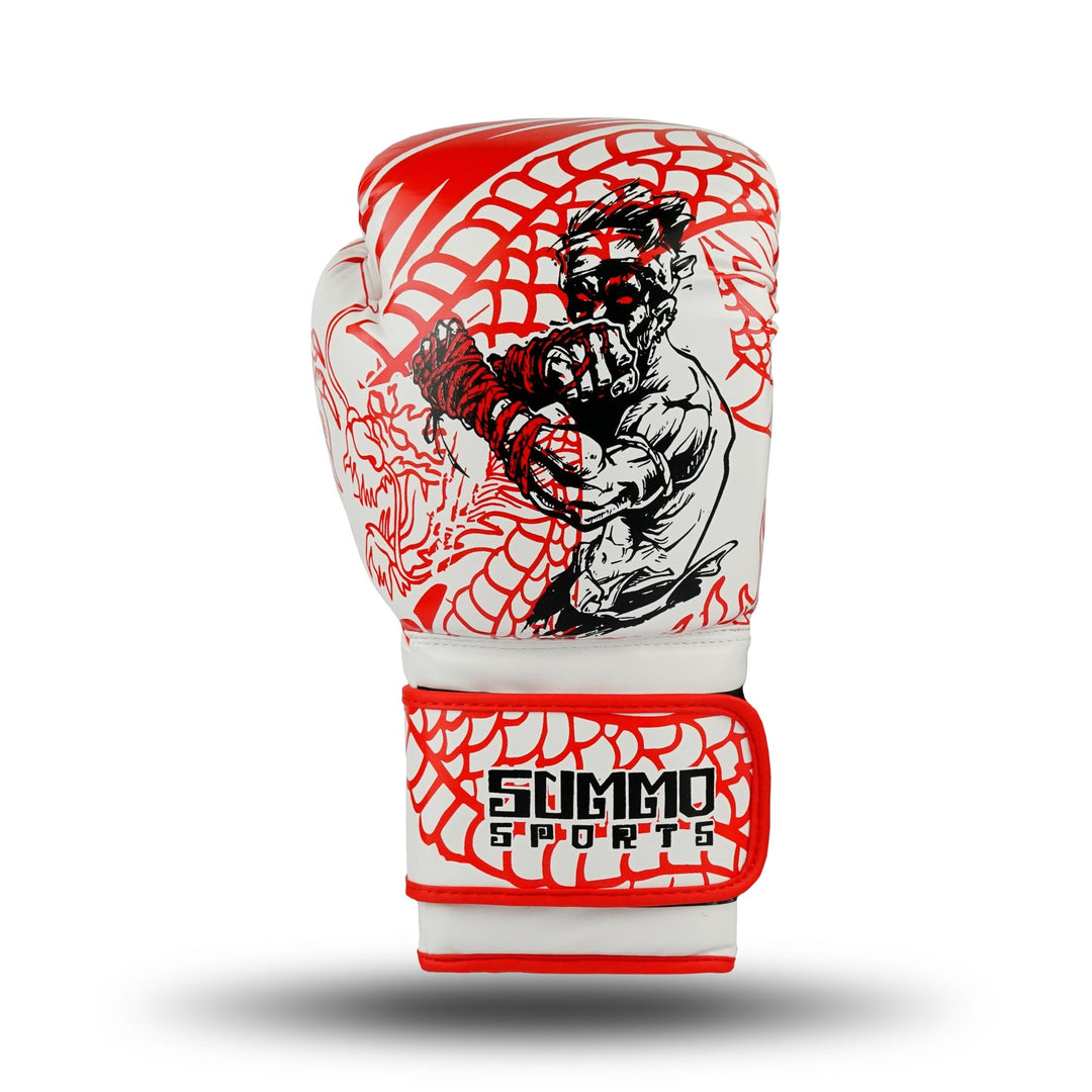 Dragon Fist Leather Boxing Gloves - Summo Sports