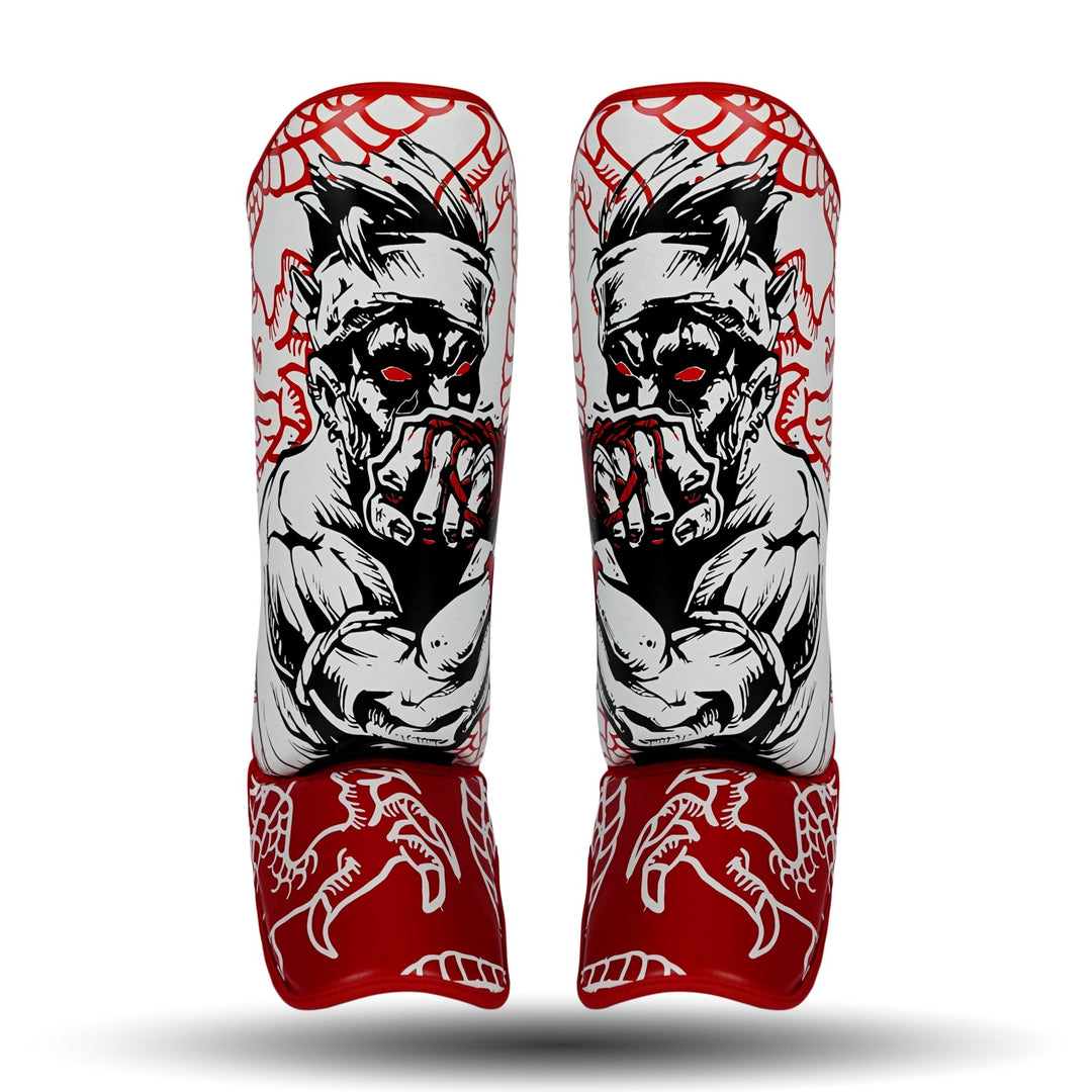 Dragon Fist Shin Instep Guards - Summo Sports