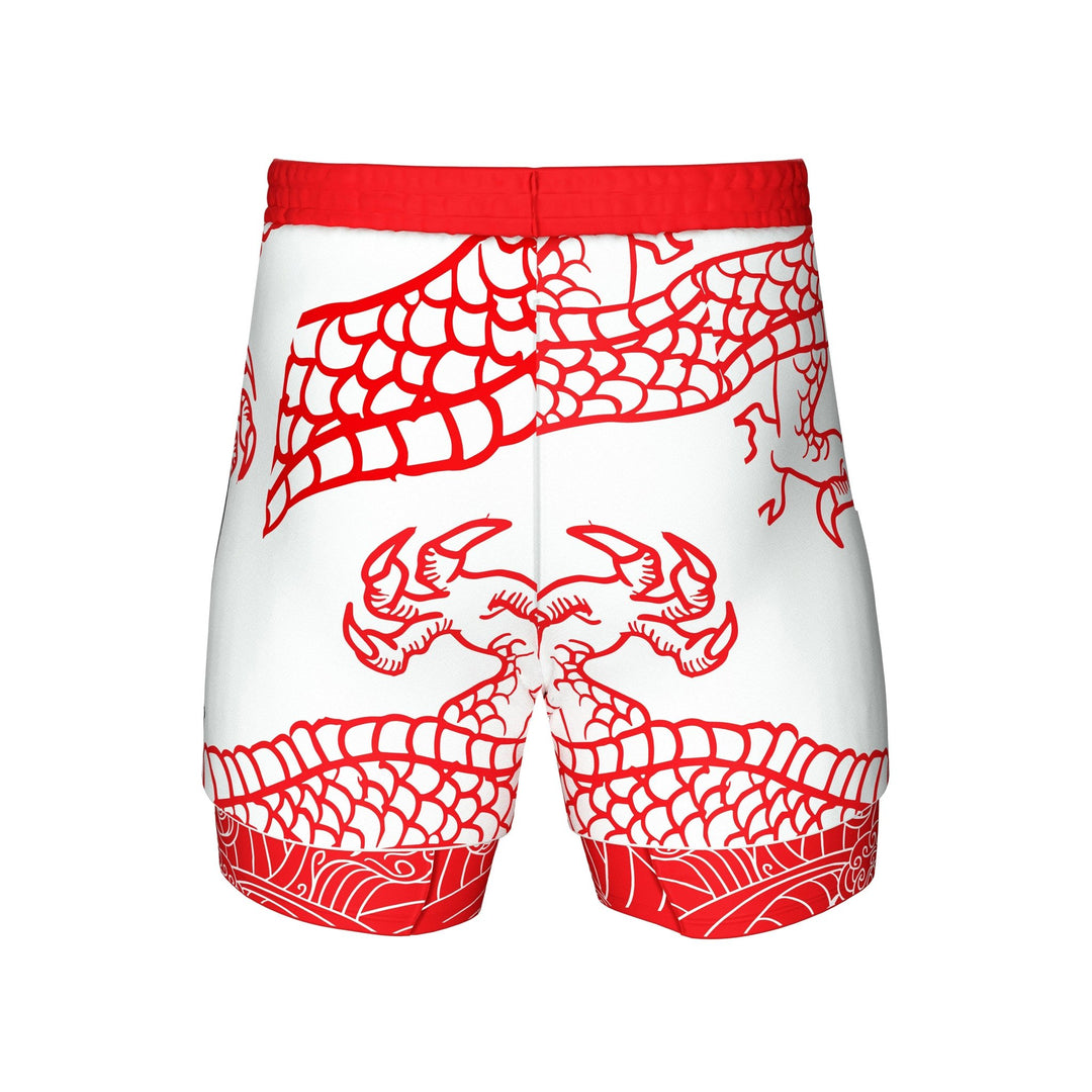 Dragon Grip 2 In One Training Shorts - Summo Sports