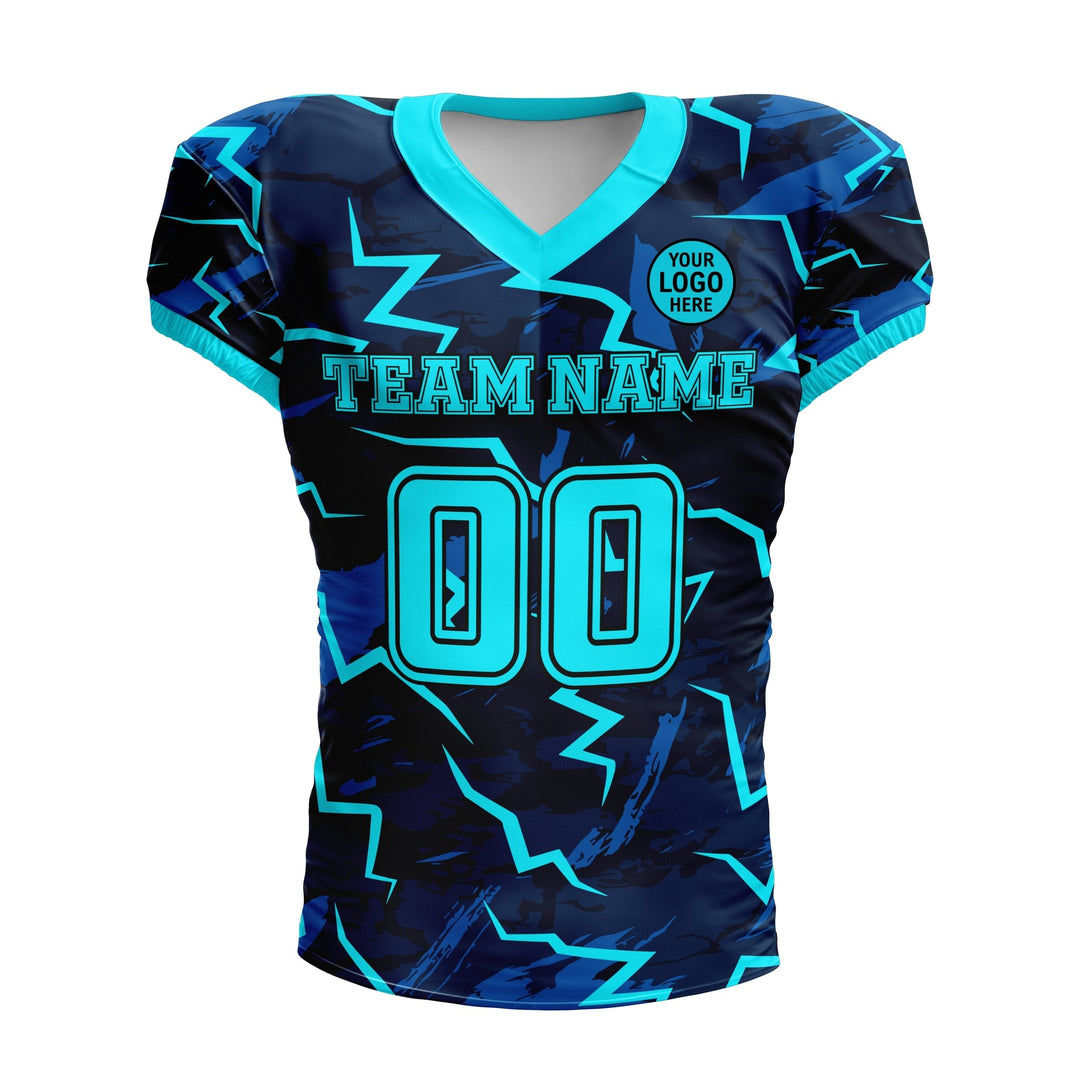 Electric Bolt American Football Jersey - Summo Sports