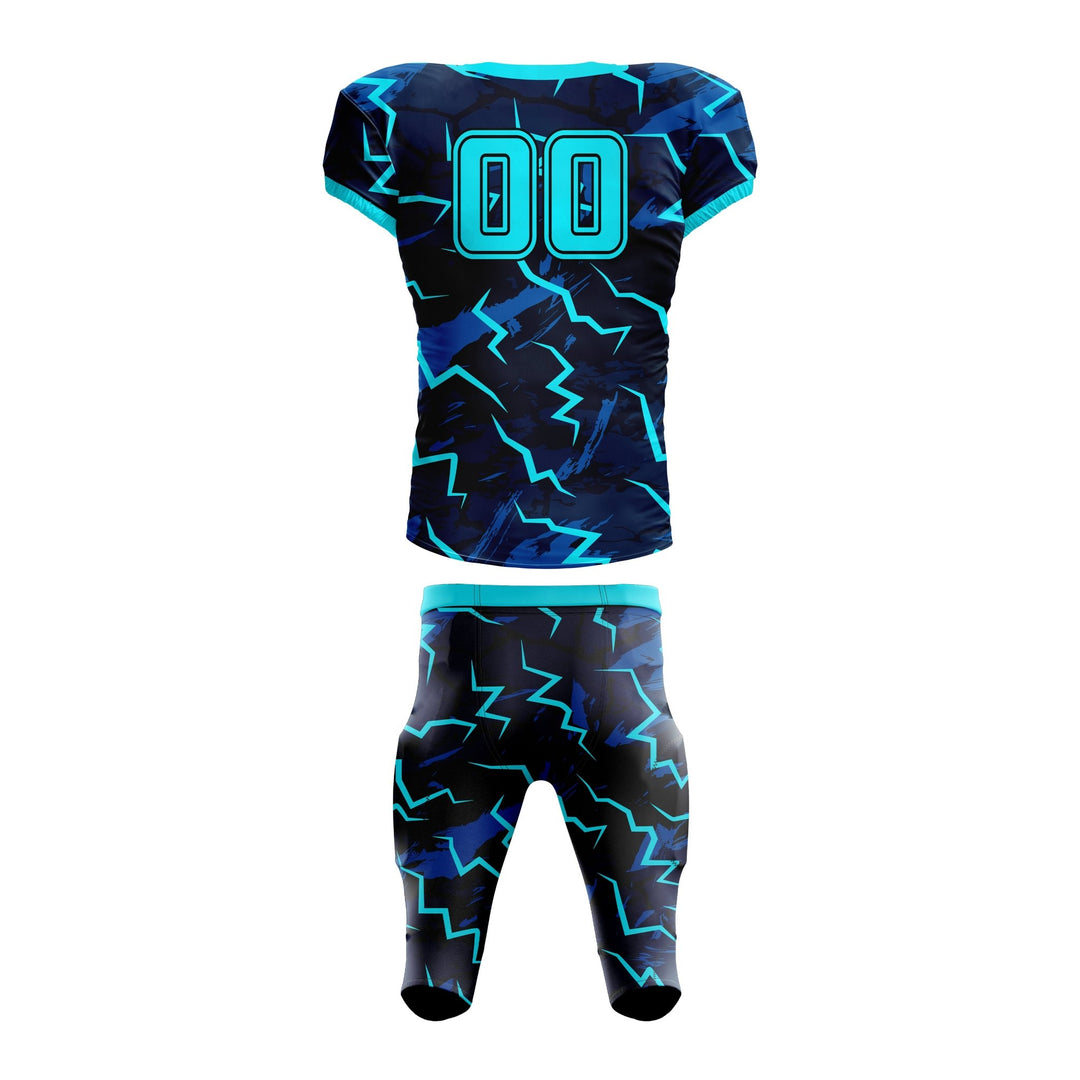 Electric Bolt American Football Uniform - Summo Sports