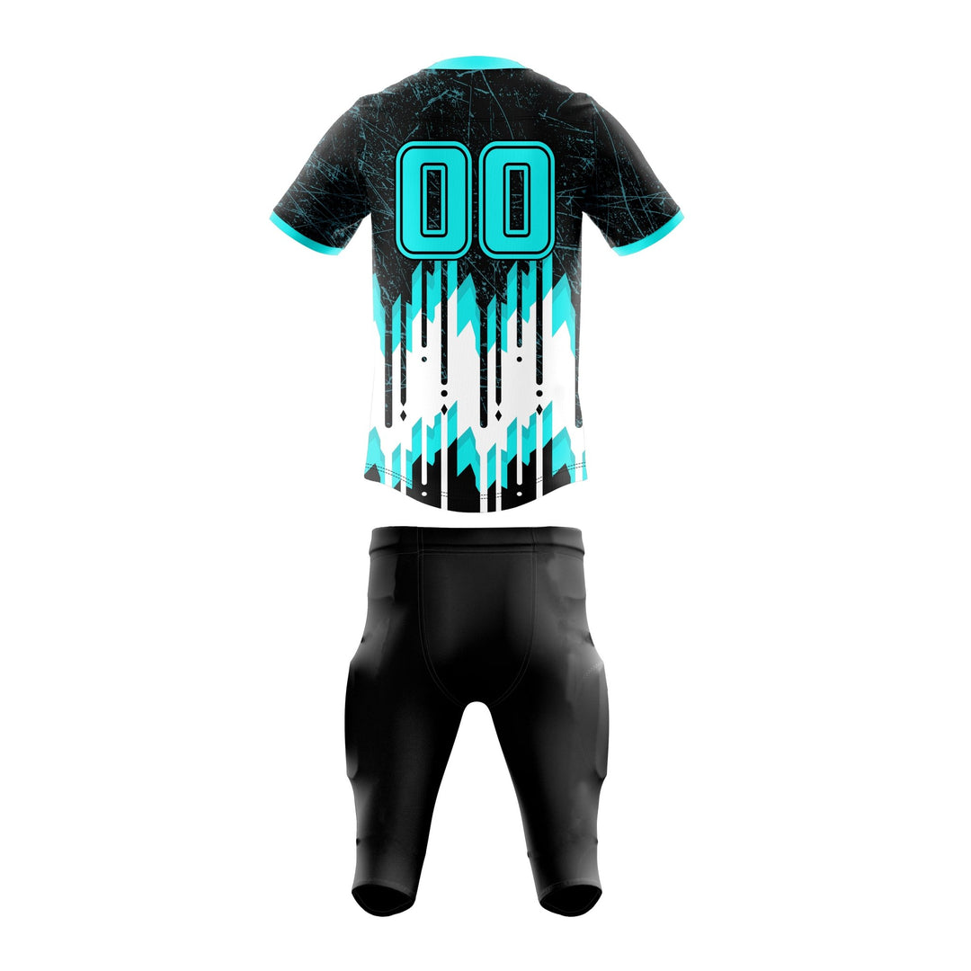 Electric Drip American Football Uniform - Summo Sports
