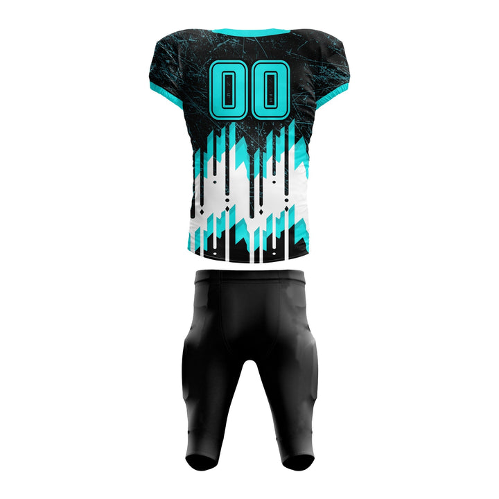 Electric Drip American Football Uniform - Summo Sports