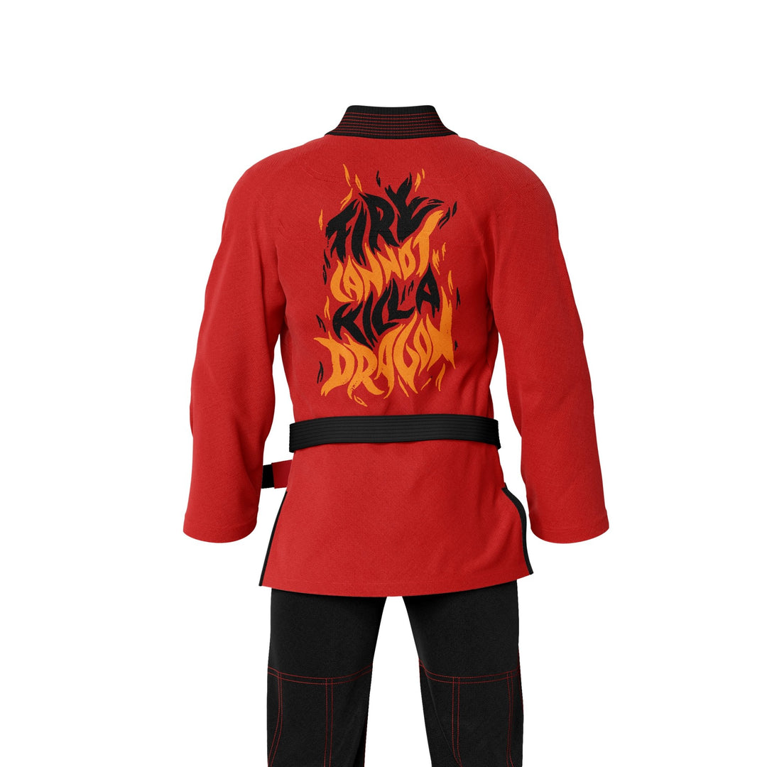 Firedrake Combat Sublimation Brazilian Jiu Jitsu Gi (BJJ GI) - Summo Sports