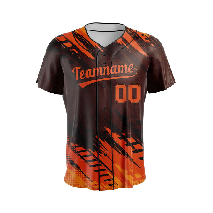 Flare Storm Custom Baseball Jersey - Summo Sports